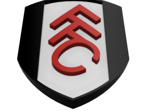 Fulham FC Wall Emblem Model Cetak 3D