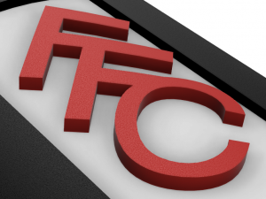 Fulham FC Wall Emblem Model Cetak 3D