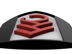 Fulham FC Wall Emblem Model Cetak 3D