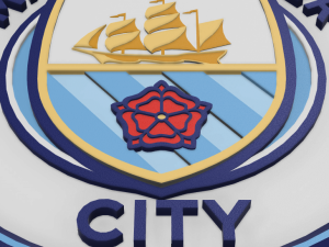 Fulham FC Wall Emblem Model Cetak 3D