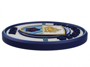 Fulham FC Wall Emblem Model Cetak 3D