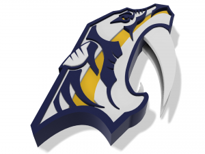 Nashville Predators Wall Emblem 3Dプリントモデル