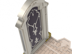Genshin Impact Door to Celestia Print Model 3D Принт Модель
