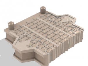 Genshin Impact Door to Celestia Print Model 3D Принт Модель