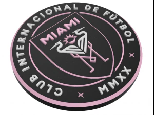 Stemma da muro dell'Inter Miami CF Modello di stampa 3D