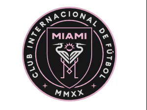 Inter Miami CF Wall Emblem 3D Print Model