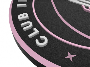 Inter Miami CF Wall Emblem Model do druku 3D