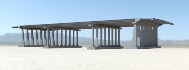 bridge concrete structures 3D Model .c4d .max .obj .3ds .fbx .stl .blend 