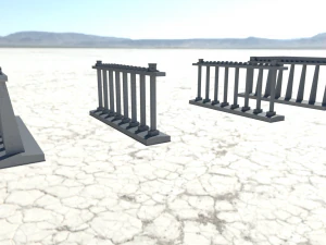 bridge concrete structures 3D Model