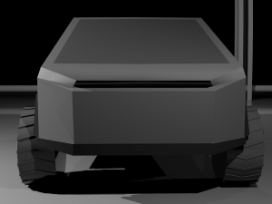 tesla cybertruck Model 3D