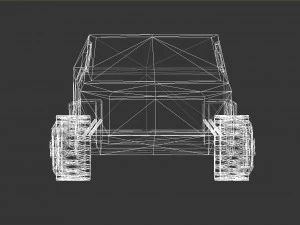 tesla cybertruck 3D Model