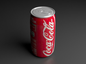 coldrink cane Model 3D