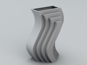 structural vase Model do druku 3D