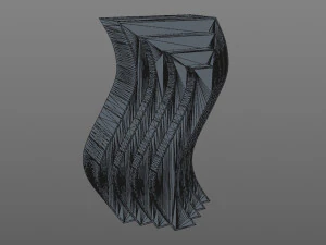 structural vase 3D Print Model