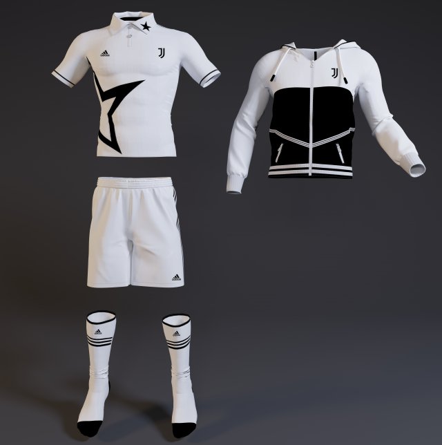 soccer jersey Modelo 3D .c4d .max .obj .3ds .fbx .stl .blend 