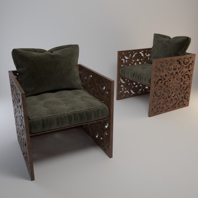 chair 2 Modelo 3D .c4d .max .obj .3ds .fbx .stl .blend 
