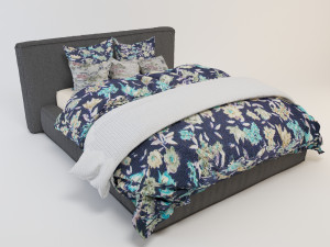 bed 3D Модель