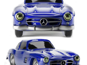 mercedes benz 300 sl 3D Model