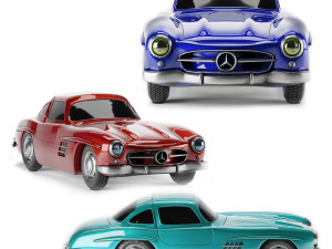 mercedes benz 300 sl Modelo 3D