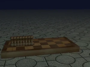 chess with nice animation 3D Model