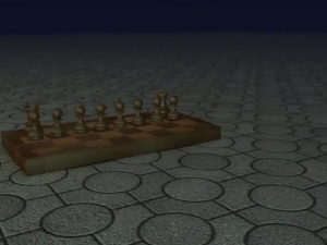 chess with nice animation 3D Model