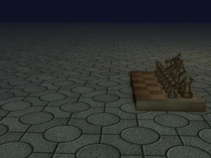 chess with nice animation 3D Model