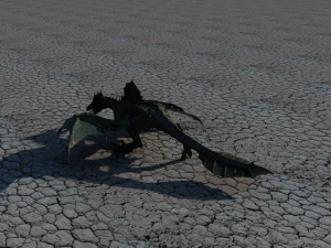 best dragon animations 3D Model