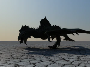 best dragon animations 3D Model