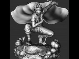 naruto - minato namikaze 3D 打印模型