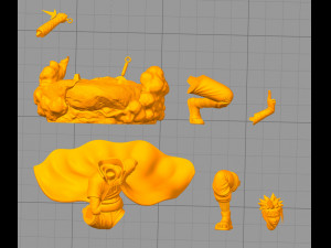 naruto - minato namikaze 3D 打印模型