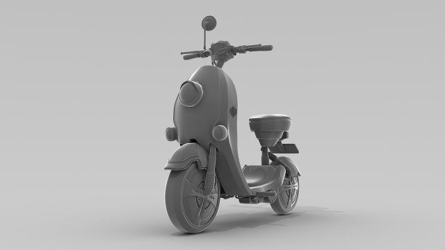 motorcycle 3D Model .c4d .max .obj .3ds .fbx .stl .blend