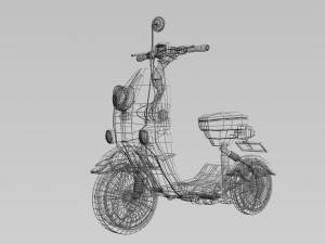 motorcycle 3D Model