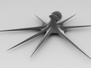 octopus 3D Model