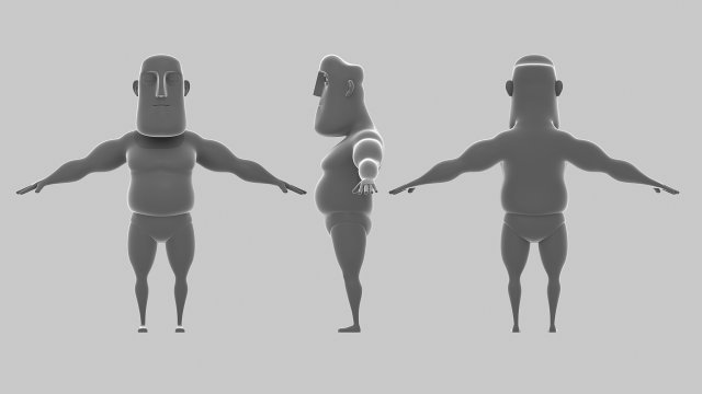 character Modello 3D .c4d .max .obj .3ds .fbx .stl .blend 