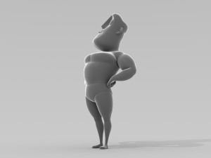 posemanherostl Model 3D