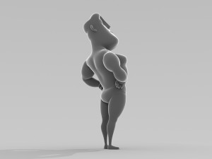 posemanherostl Model 3D