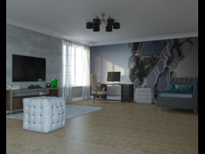 room Modello 3D
