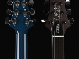 paul reed smith prs custom 24 guitar 3D 模型