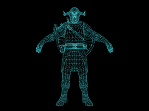 viking hevding 3D Model