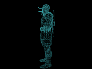 viking hevding 3D 模型