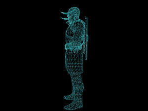 viking hevding 3D Model