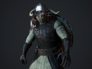 viking hevding 3D 模型
