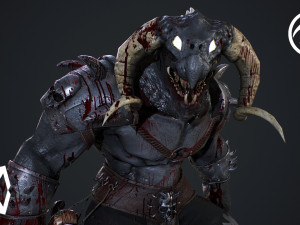 demonhunter 3D 模型
