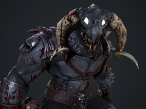 demonhunter 3D मॉडल
