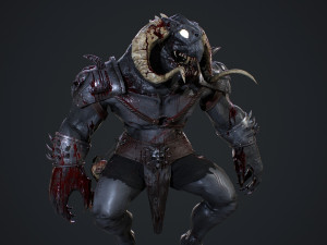 demonhunter 3D मॉडल