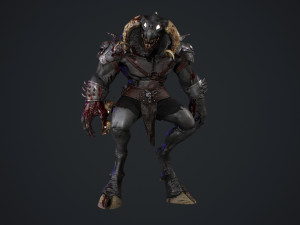 demonhunter 3D मॉडल