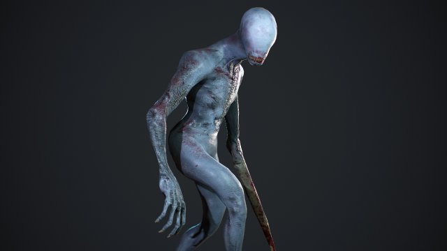 mutant 3D Model .c4d .max .obj .3ds .fbx .stl .blend 