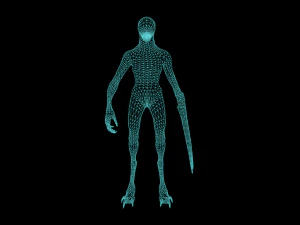 उत्परिवर्ती 3D मॉडल