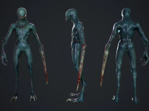 उत्परिवर्ती 3D मॉडल