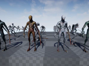 उत्परिवर्ती 3D मॉडल